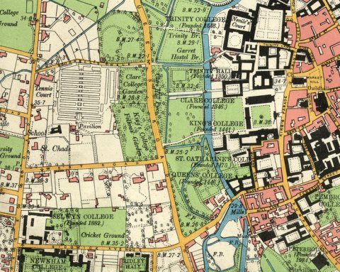 Ordnance Survey map, 1927 (CAM/181) Ordnance Survey map, 1927 (CAM/181)