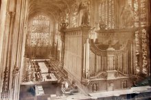 View of the organ, looking towards the Choir. (KCC/627) View of the organ, looking towards the Choir. (KCC/627)